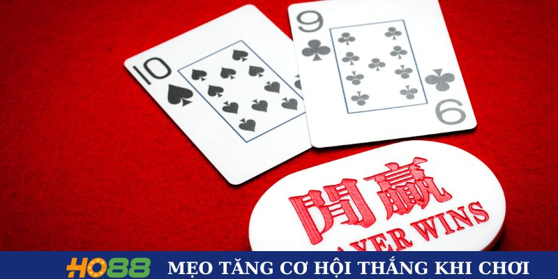 Mẹo tăng cơ hội thắng khi chơi Baccarat HO88
