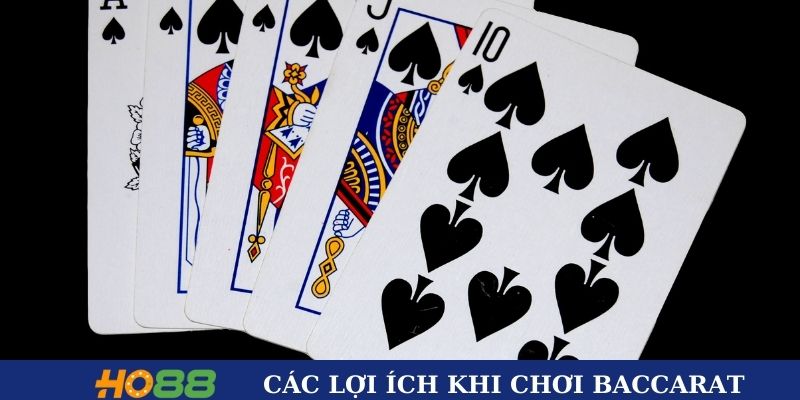 Tổng hợp các lợi ích khi chơi Baccarat tại Ho88