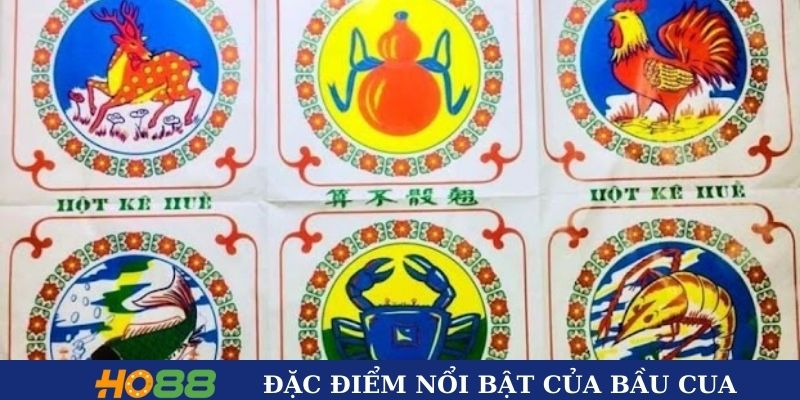 Những đặc điểm nổi bật của bầu cua tại HO88