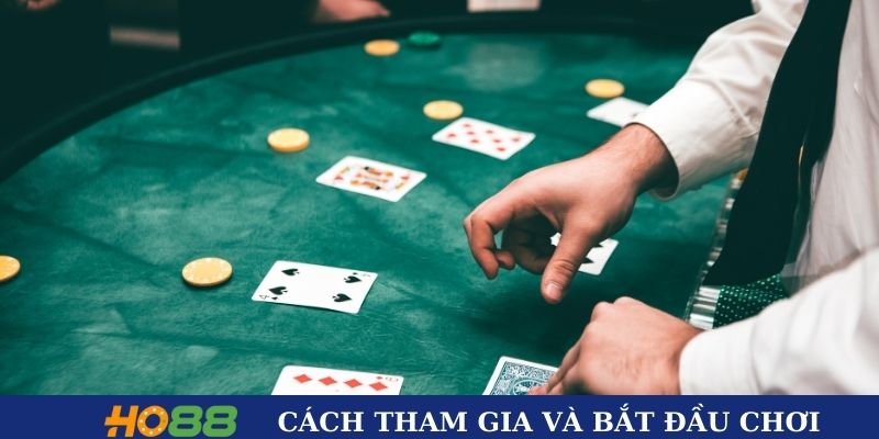 Cách tham gia và bắt đầu chơi Blackjack tại HO88
