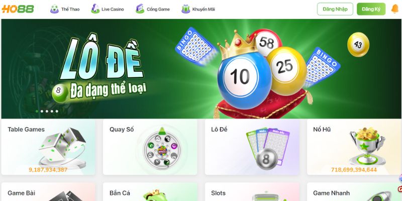 Bước 1: Truy cập vào trang web chính thức của HO88 Bước 1: Truy cập vào trang web chính thức của HO88