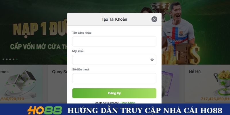 Cách thức để truy cập tham gia sân chơi đình đám Cách thức để truy cập tham gia sân chơi đình đám