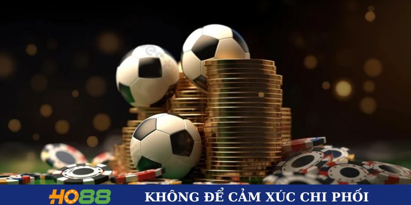 Không để cảm xúc chi phối trong quá trình thi đấu 