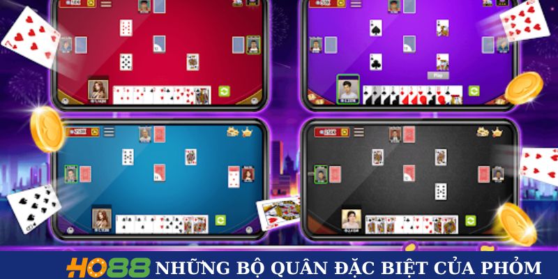 Những bộ quân có chức năng đặc biệt trong Phỏm Những bộ quân có chức năng đặc biệt trong Phỏm
