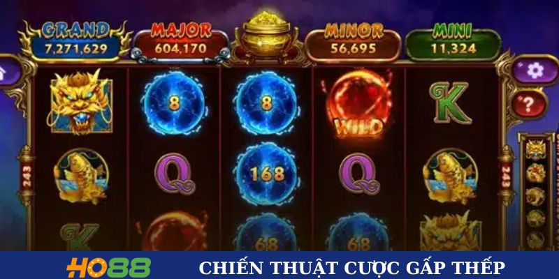 Áp dụng chiến thuật cược gấp thếp