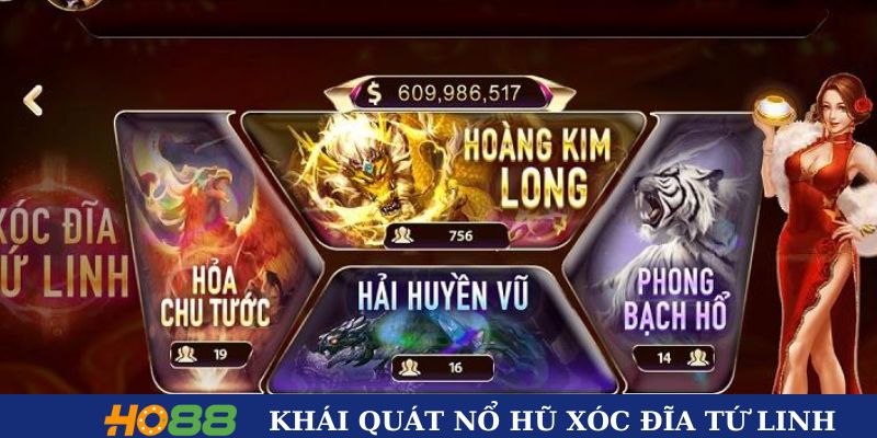 Khái quát nổ hũ xóc đĩa tứ linh Ho88